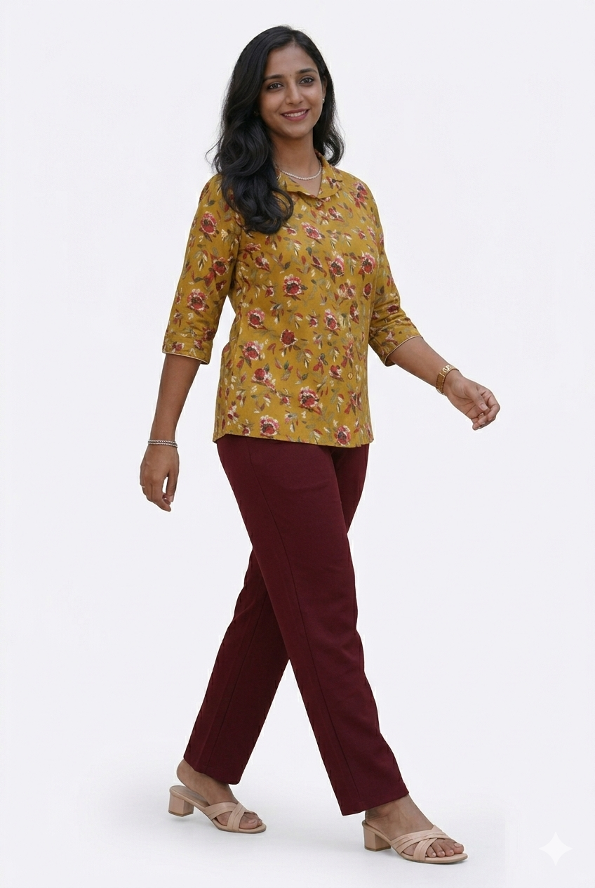 Image of Mustard Ladies Shirt