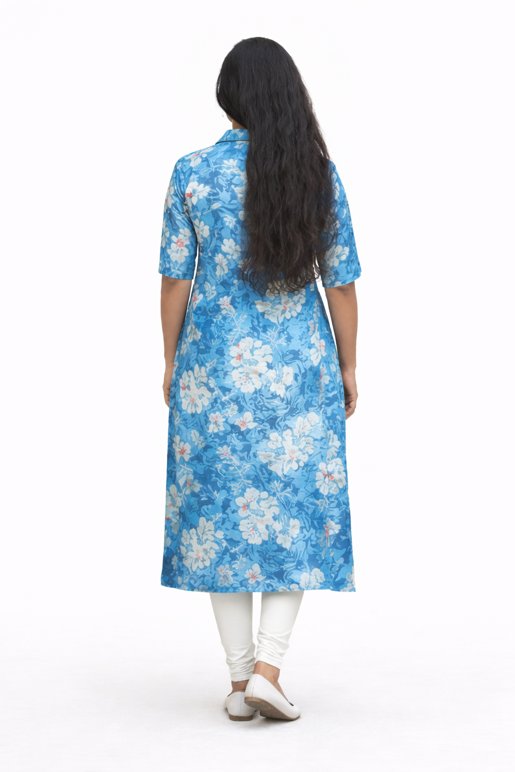 Image of Blue - A-Line Kurti