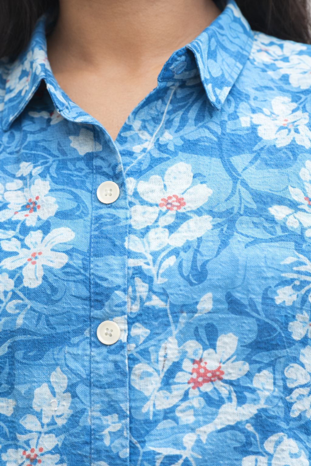 Image of Blue - A-Line Kurti