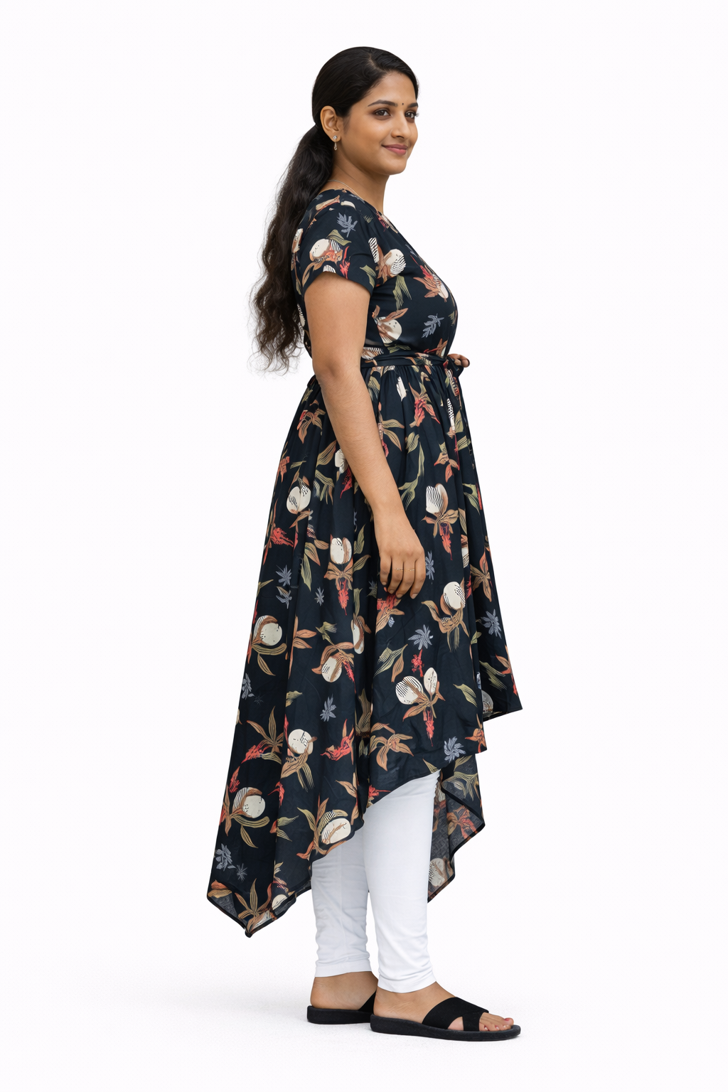 Image of Black - Waterfall Maxi