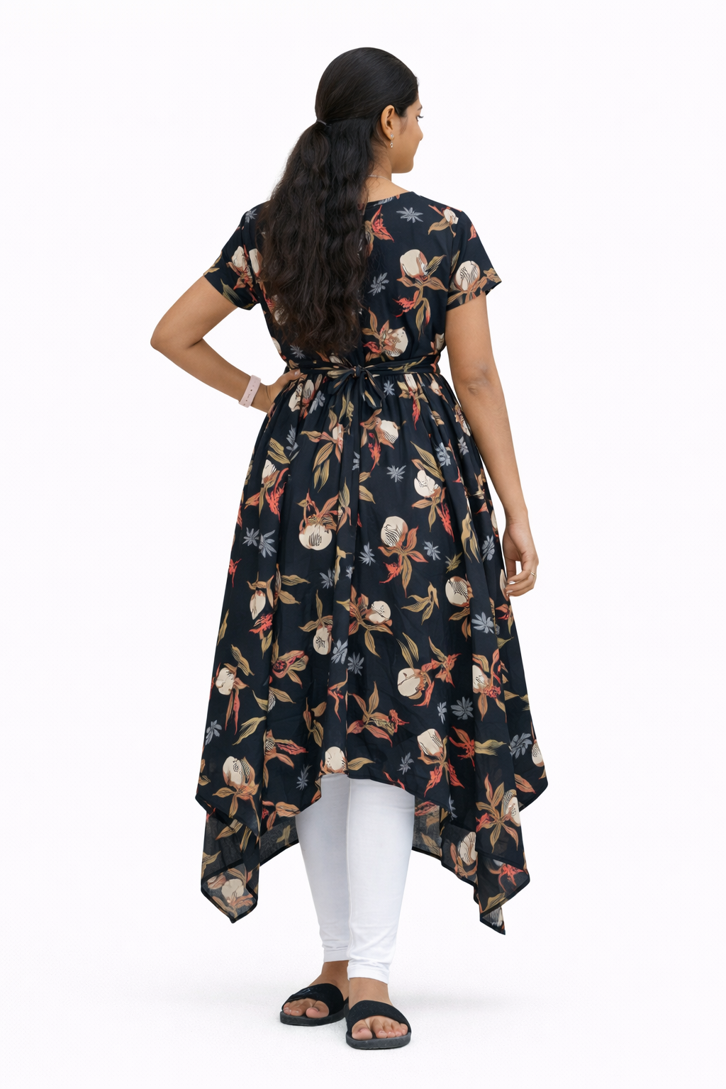 Image of Black - Waterfall Maxi
