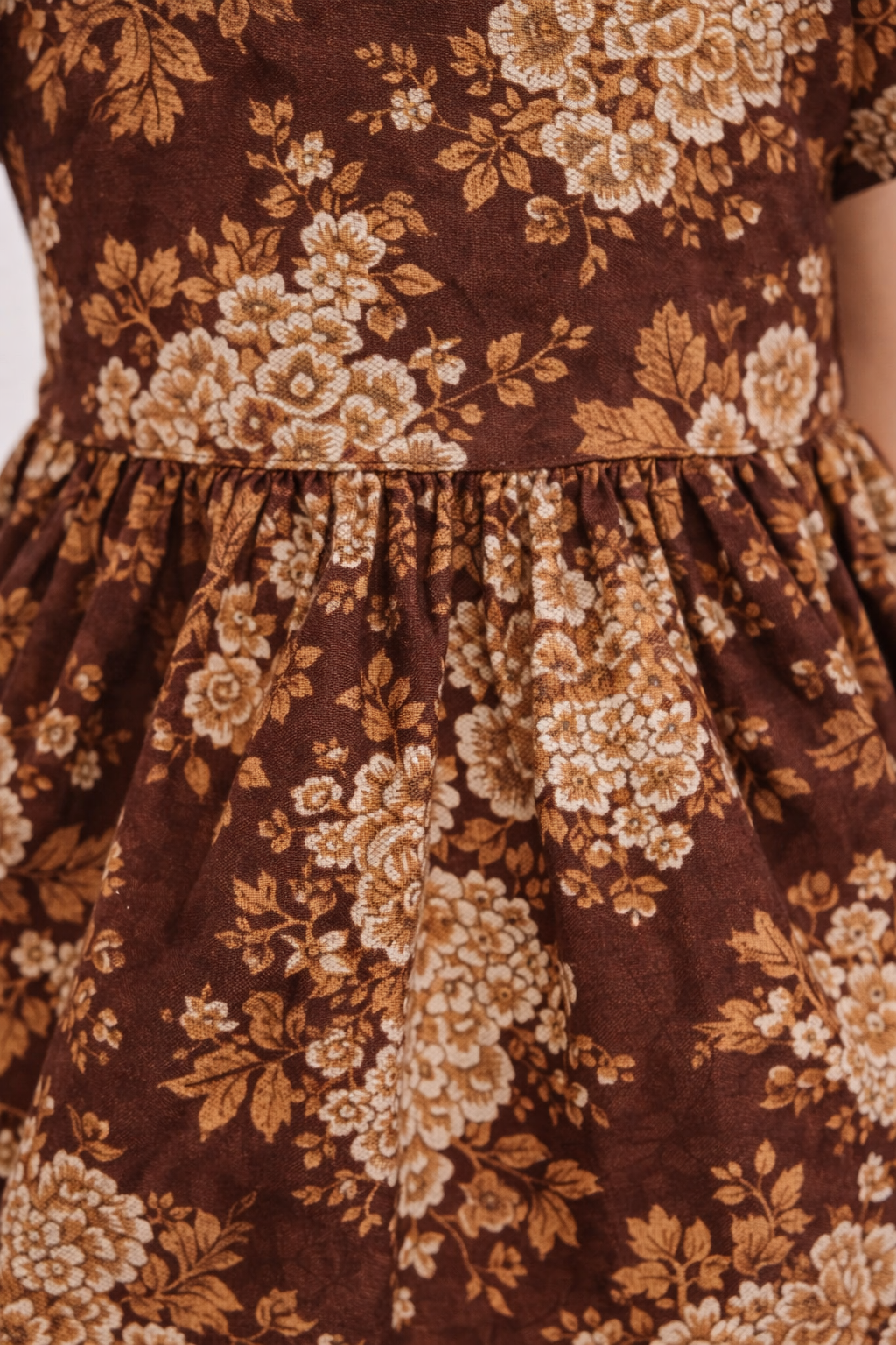 Image of Kids Frock - Maroon - 1070