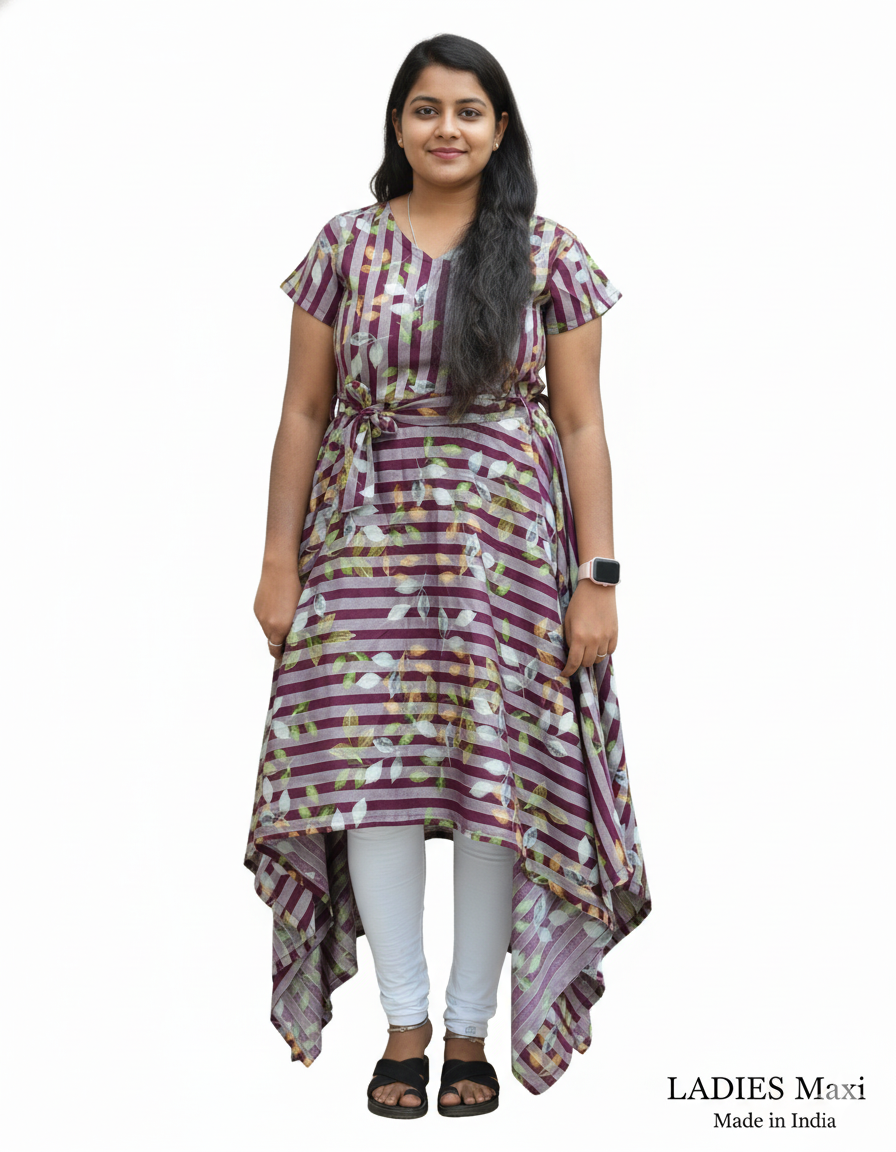 Image of Violet - Waterfall Maxi