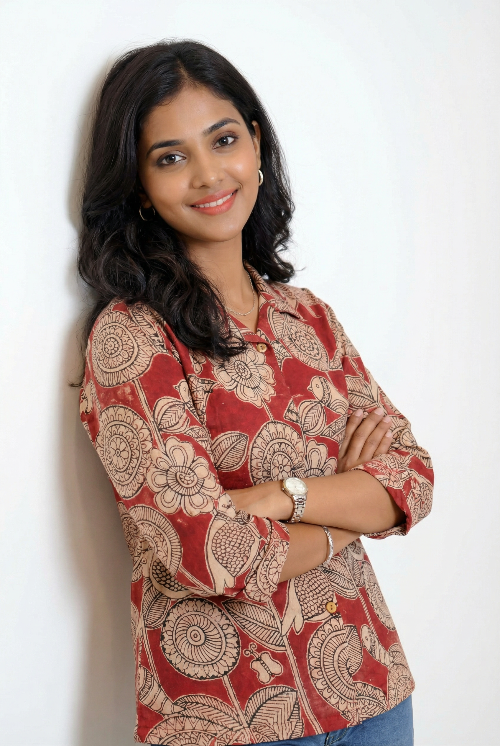 Image of Maroon Ladies Shirt