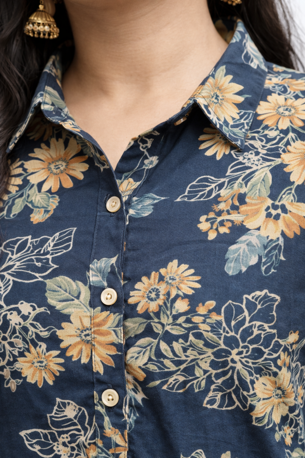Image of Black - A-Line Kurti