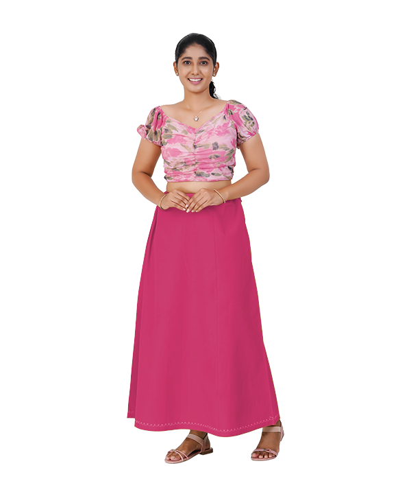Inskirt Green and Pink