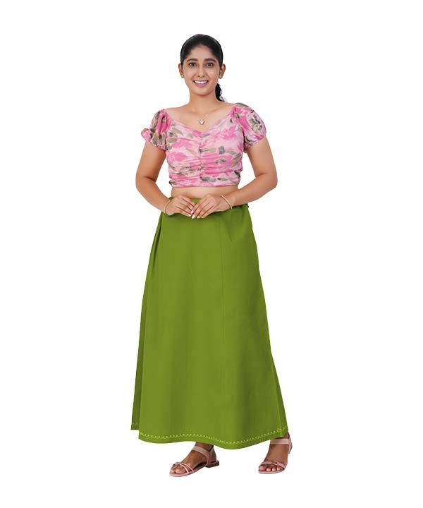 Inskirt Green and Pink