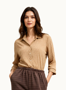 Image of Camicia Beige Shirt