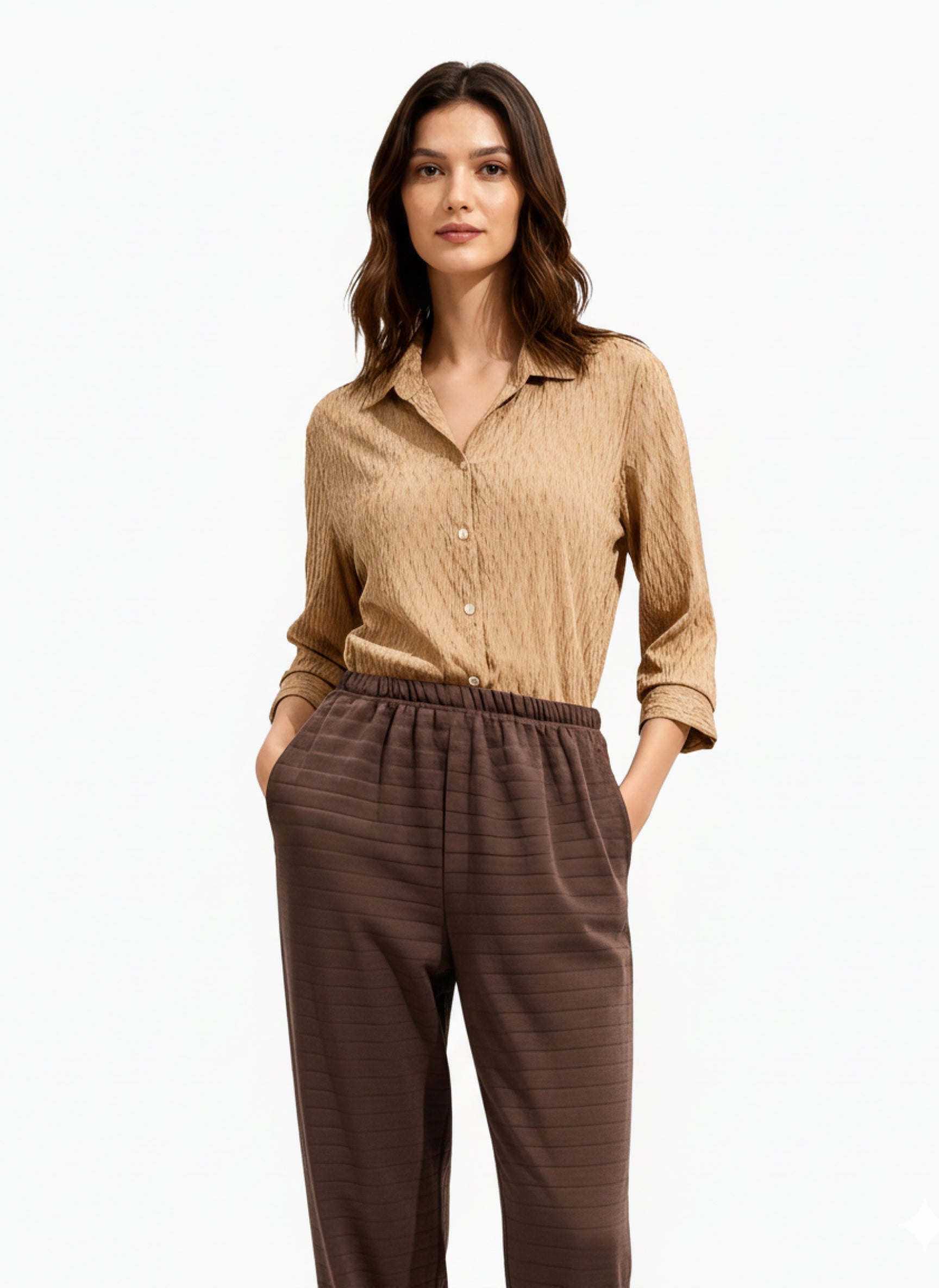 Image of Camicia Beige Shirt