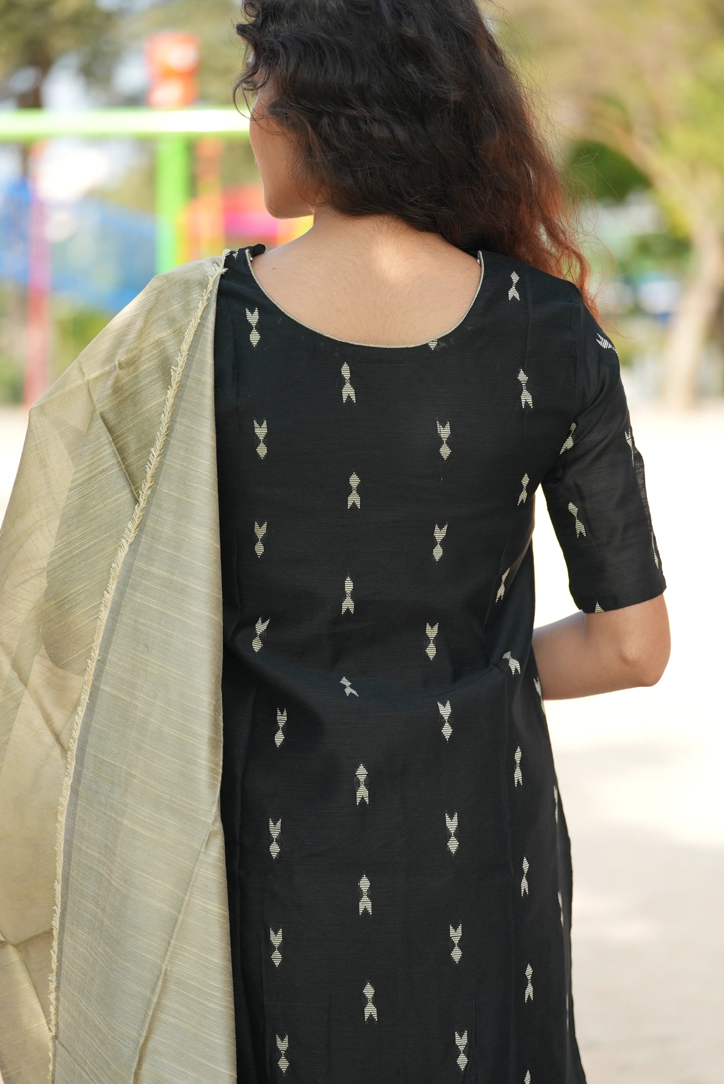 Image of Midnight Grace Chudidhar Set