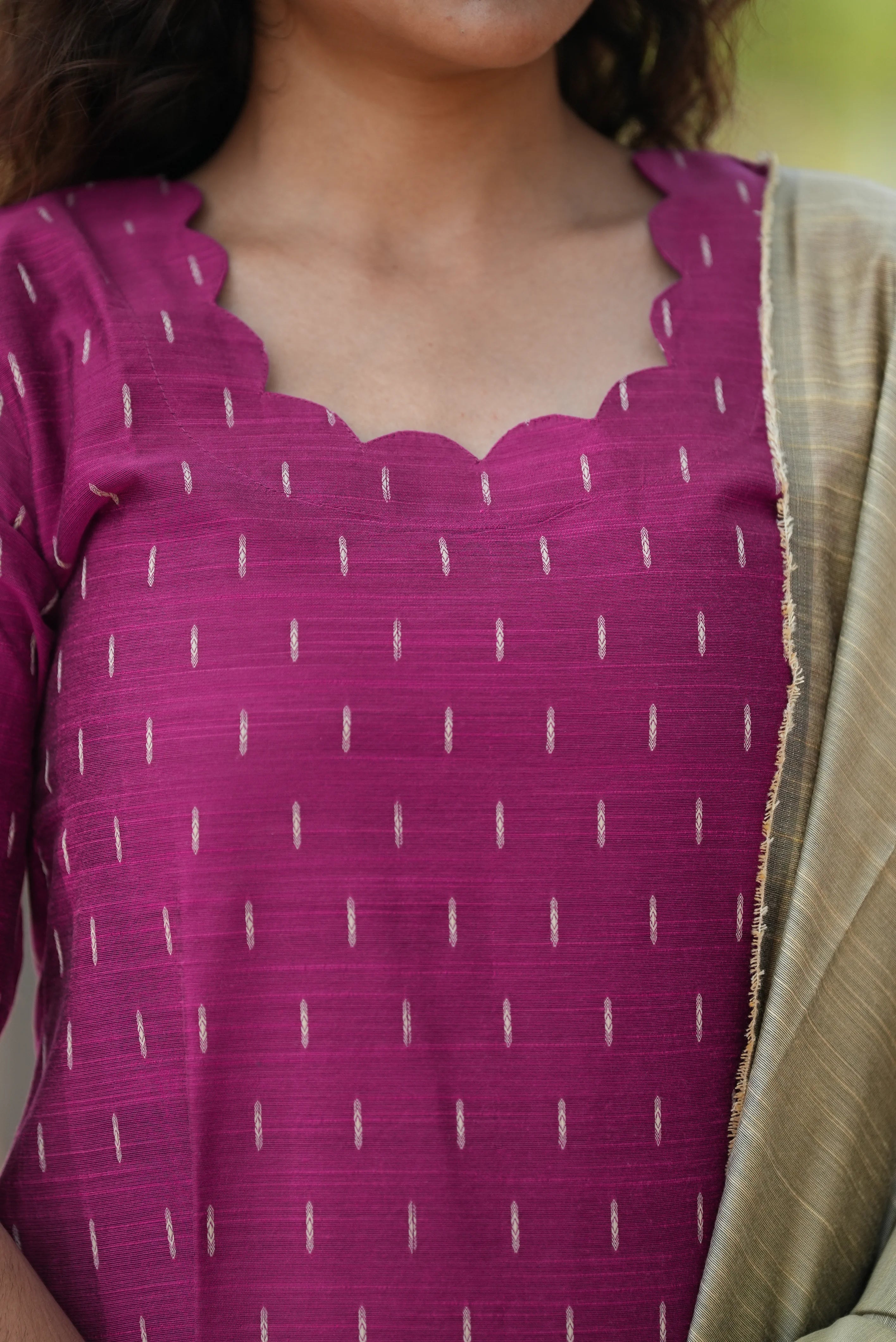 Image of Orchid Glow Chudidhar Set