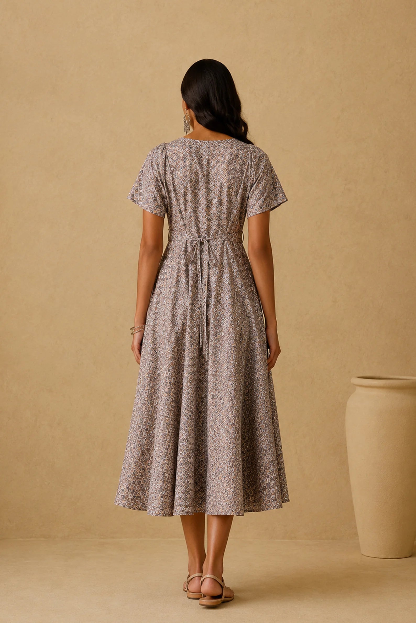 Image of Moonstone Bloom Maternity Frock