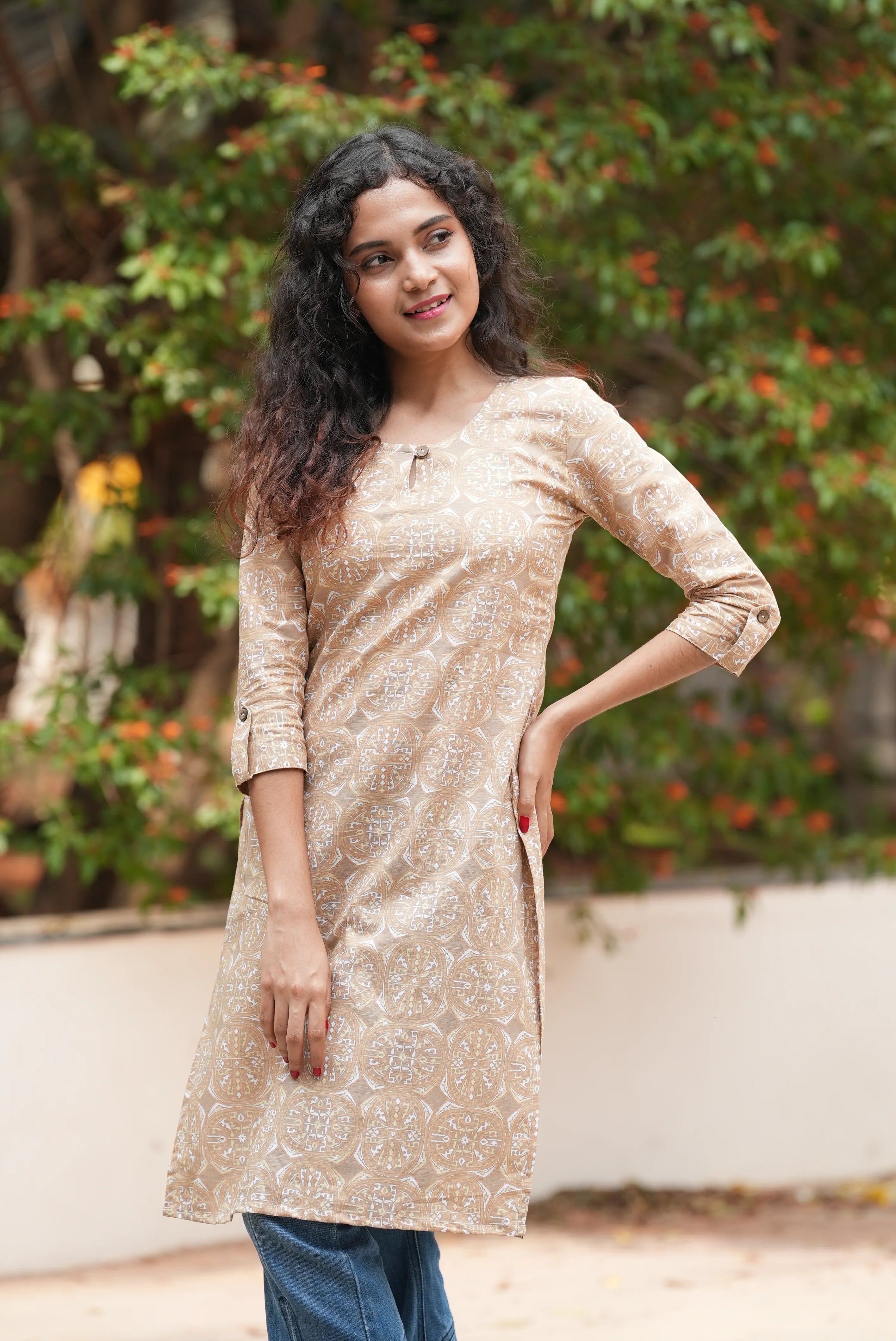 Image of Sand Dune Casual Kurti