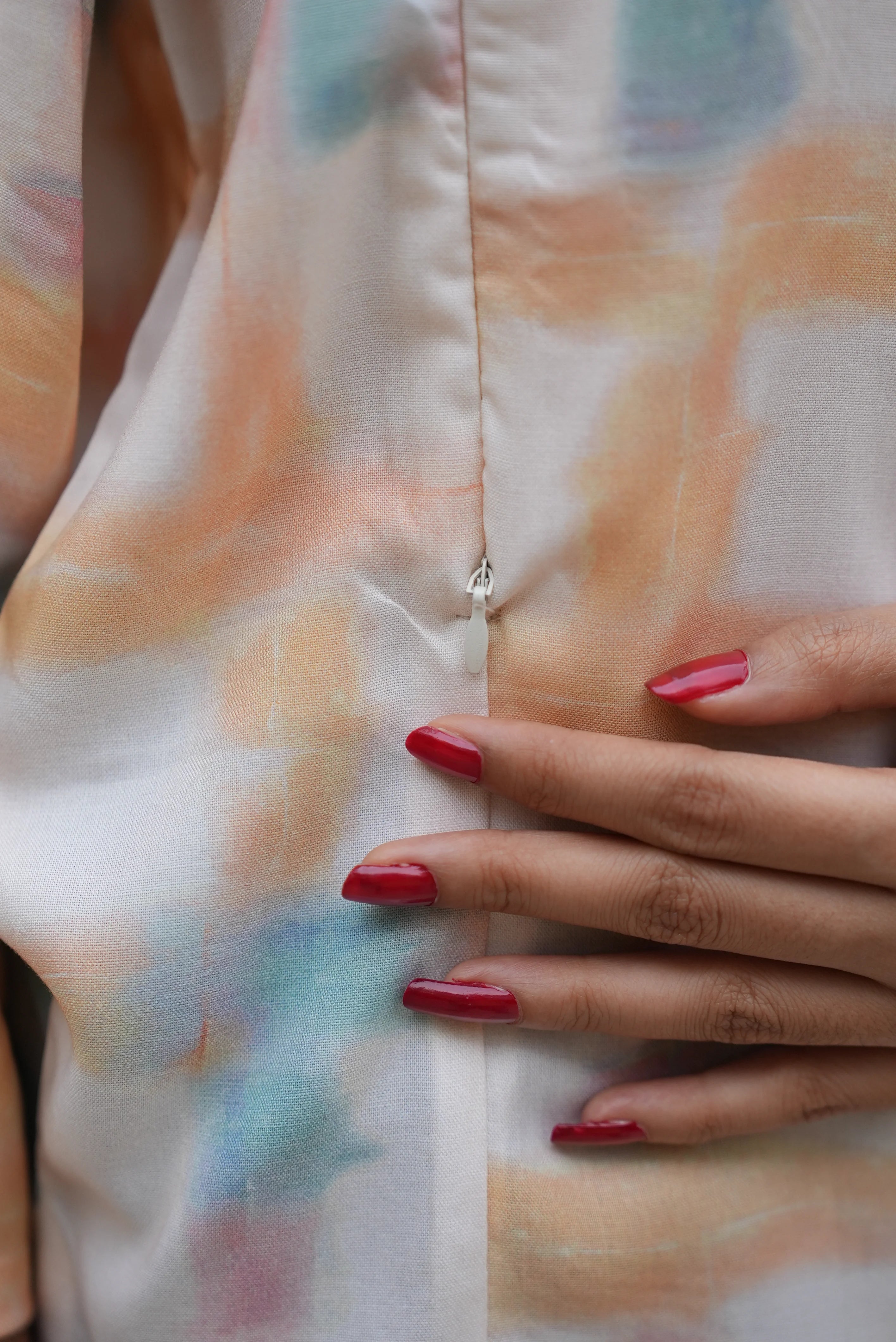 Image of Pastel Breeze Feeding Short Kurti