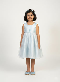 Image of Cloudy Sky Twirl Frock