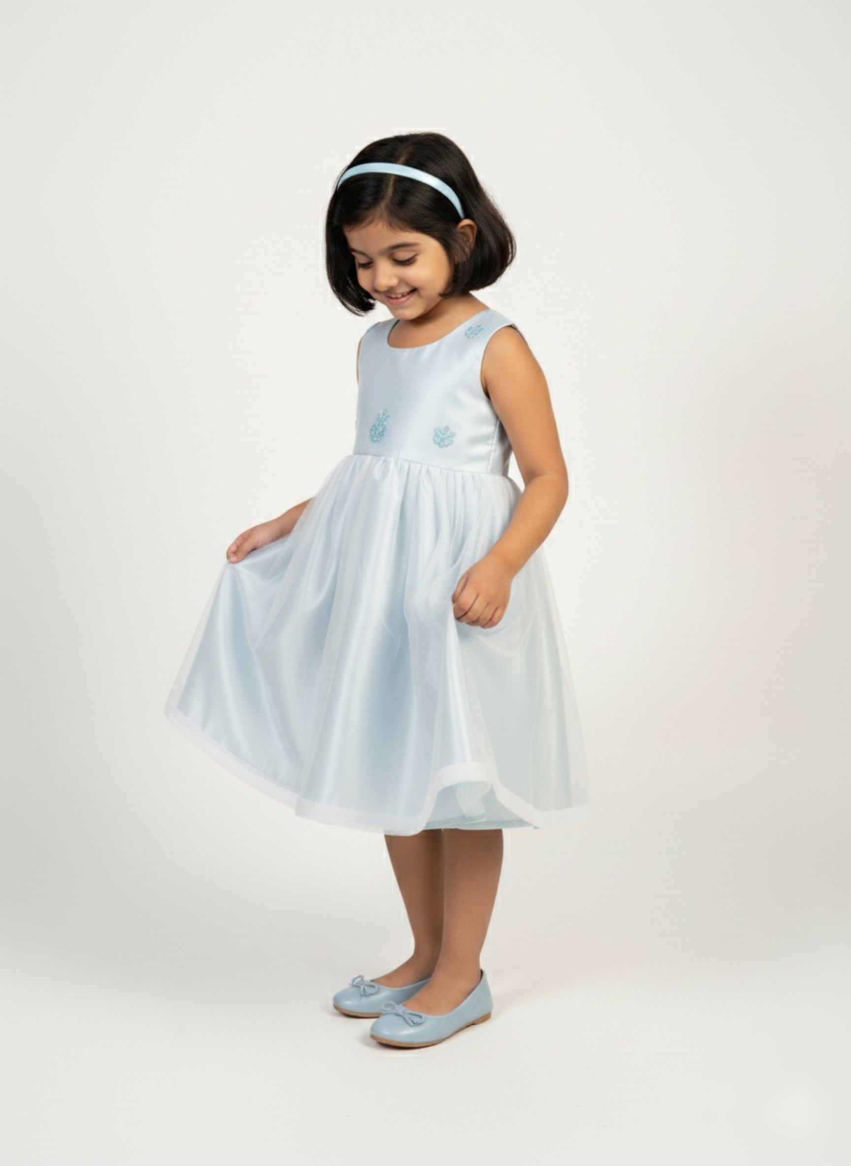 Image of Cloudy Sky Twirl Frock