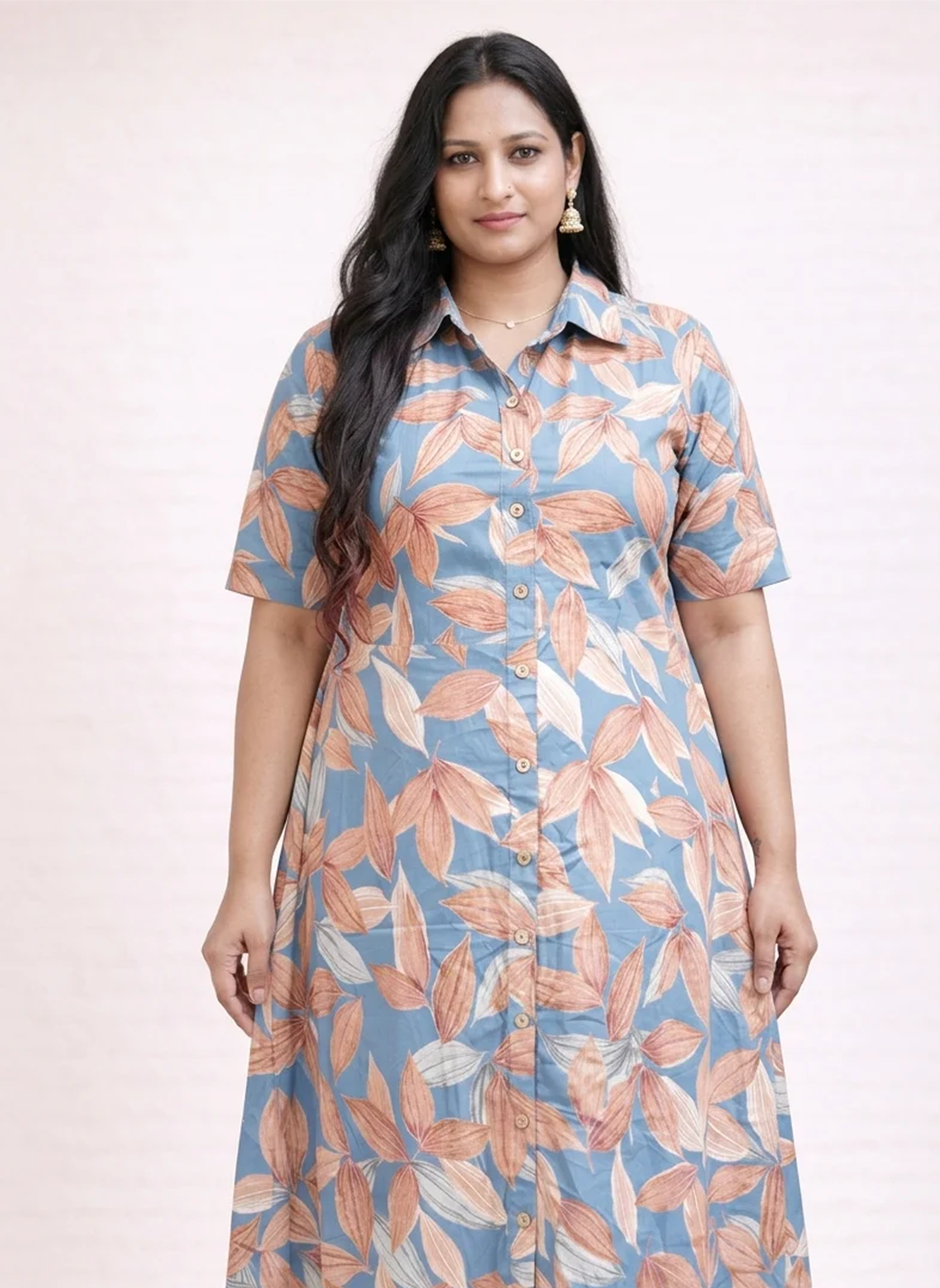 Image of Gray - A-Line Kurti