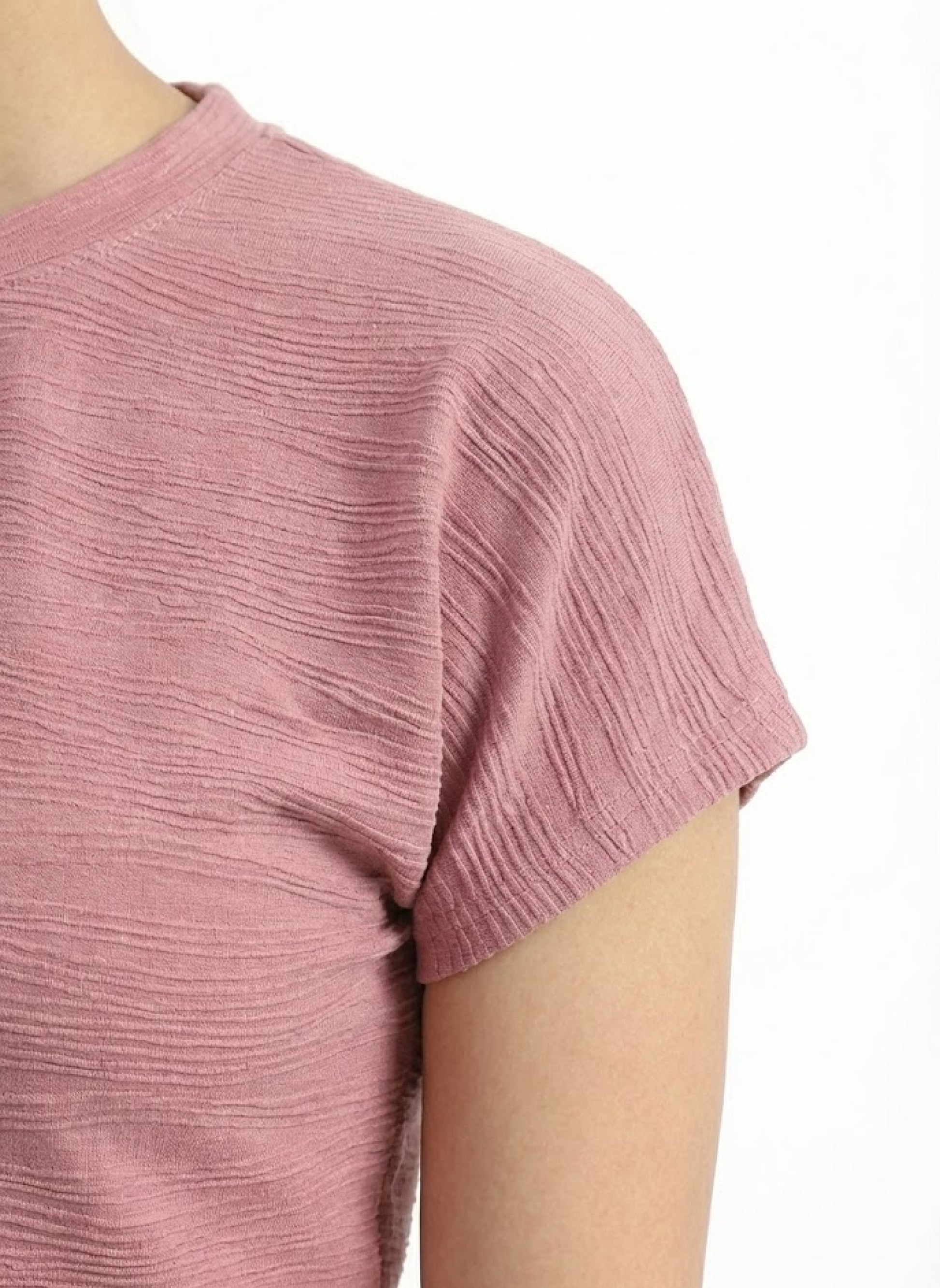 Pink Crop Tee