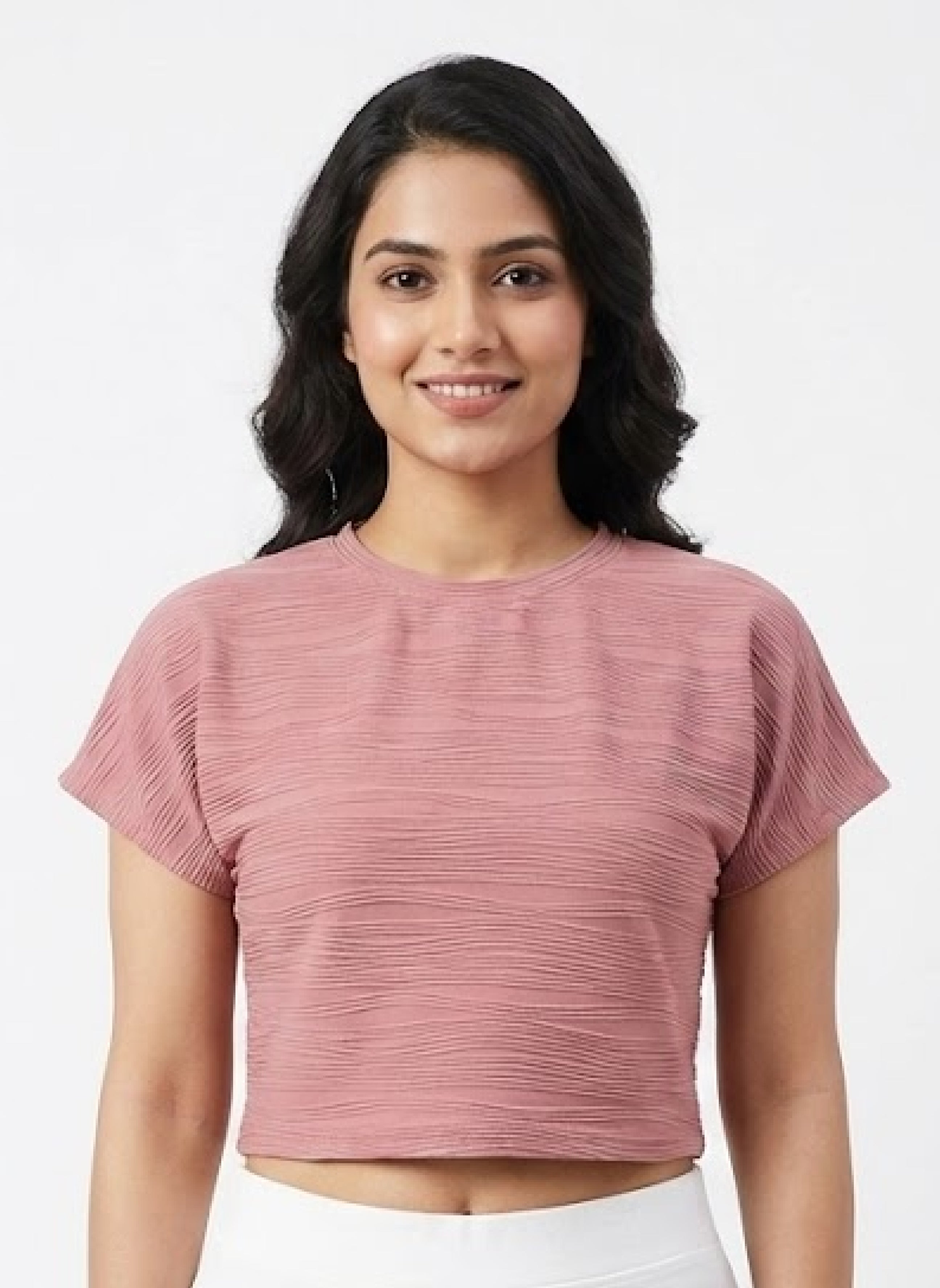 Image of Pink Crop Tee