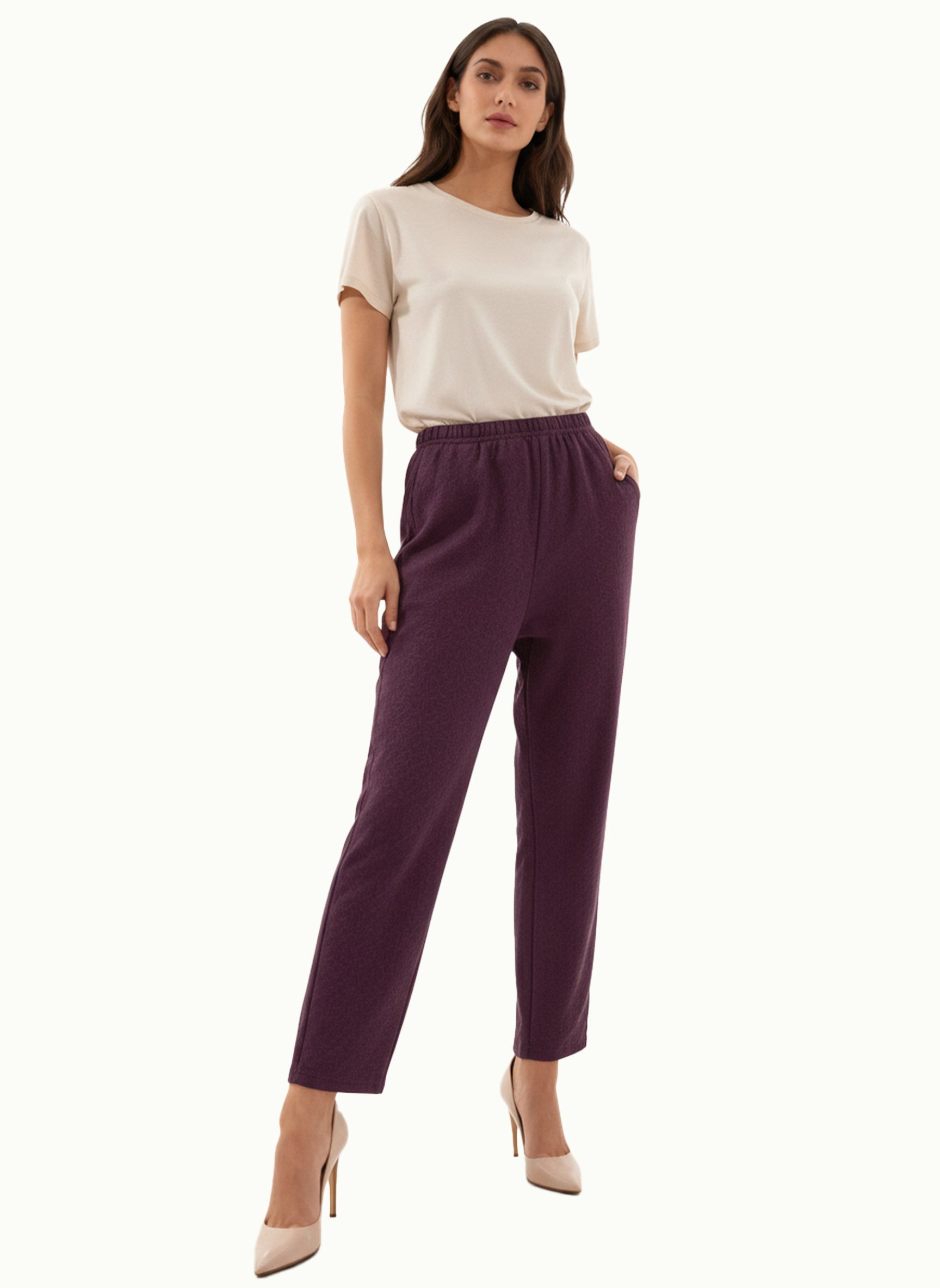 Wine | Slacks Pant