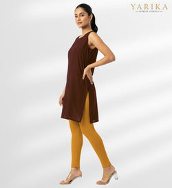 Image of Mustard Ankle Legging